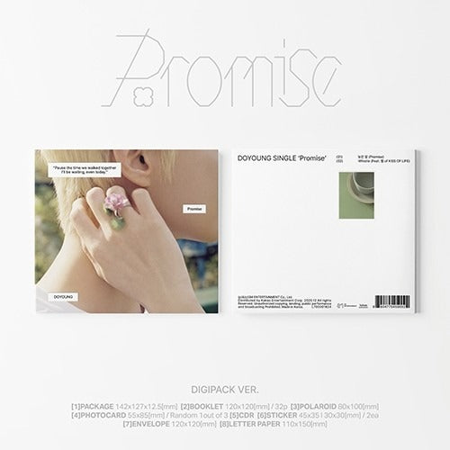 DOYOUNG - SINGLE [PROMISE] (DIGIPACK VER.) - K-pop product