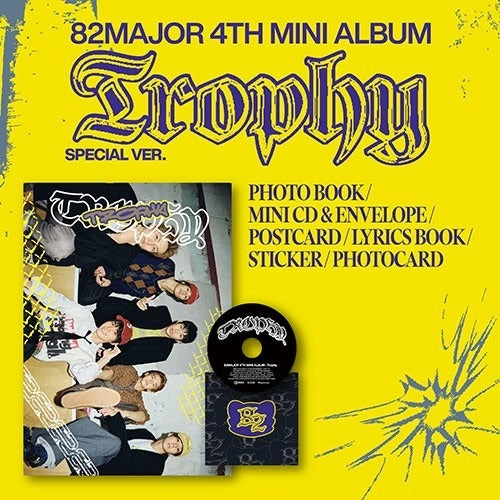 82MAJOR TROPHY 4th Mini Album Special Ver.
