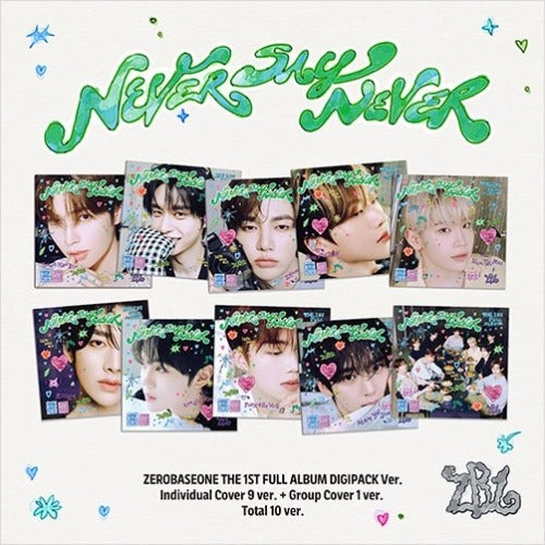 ZEROBASEONE - THE 1ST FULL ALBUM [NEVER SAY NEVER] (DIGIPACK VER.) - K-pop product