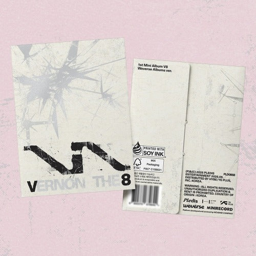 V8 (SEVENTEEN) - 1ST MINI ALBUM 'V8' WEVERSE ALBUMS VER. - K-pop product