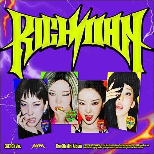 aespa - [RICH MAN] (6TH MINI ALBUM) (ENERGY VER.) - K-pop product