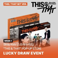 STRAY KIDS - [SOUND WAVE LUCKY DRAW] [STRAY KIDS] THIS & THAT (2EA 1SET) (Photobook)