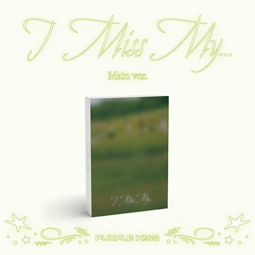 PURPLE KISS - 2ND SINGLE ALBUM [I MISS MY...] (MAIN VER.) - K-pop product