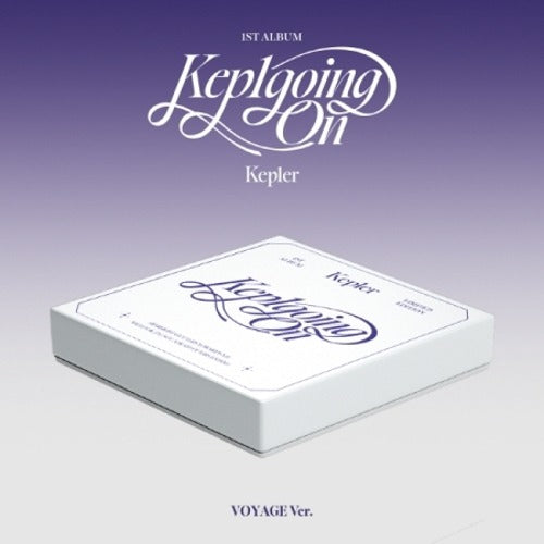 Kep1er - [KEP1GOING ON] (1st Album) Limited Edition Voyage Ver. K-pop albumuitvoering
