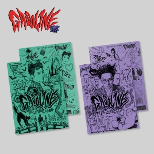 KEY - Gasoline (2nd Album) (Booklet Ver.) K-pop albumuitvoering
