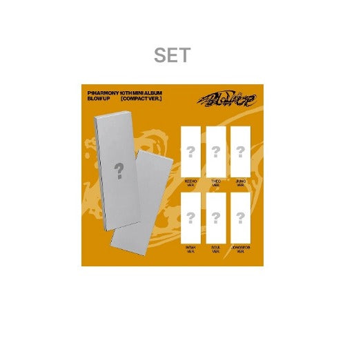 P1Harmony BLOW UP Compact Ver. complete set van zes