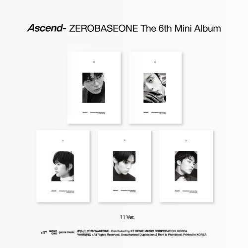 ZEROBASEONE - THE 6TH MINI ALBUM [ASCEND-] 11 VER. - K-pop product