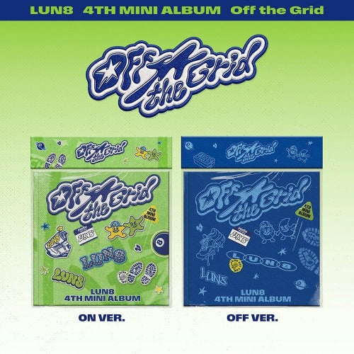LUN8 - 4TH MINI ALBUM [OFF THE GRID] - K-pop product