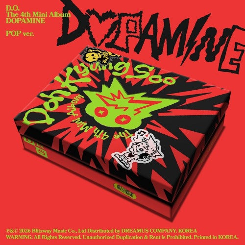 D.O. (DOH KYUNG SOO) THE 4TH MINI ALBUM 'DOPAMINE' POP VER. K-pop album