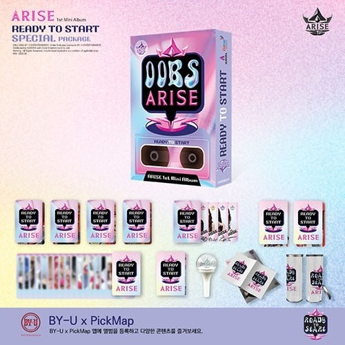 ARISE - READY TO START 1st Mini Album - Special Package Ver.