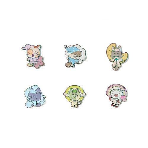 BOYNEXTDOOR BBNEXDO in Sweet Dreams Metal Pin Badge uitvoeringen