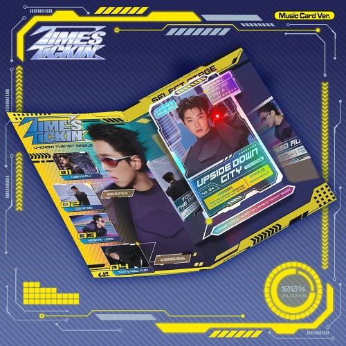 U-KNOW - 1ST SINGLE ALBUM [TIME'S TICKIN'] MUSIC CARD VER. - K-pop product