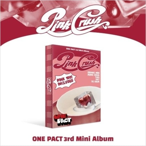 ONE PACT - [PINK CRUSH] (3RD MINI ALBUM) (PLATFORM VER.) - K-pop product