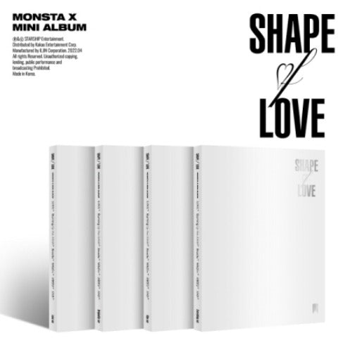 MONSTA X - SHAPE OF LOVE (11TH MINI ALBUM) - K-pop product