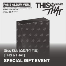 [STRAY KIDS] THIS & THAT (FANS ALBUM VER.) - JYP Fans Shop Benefit