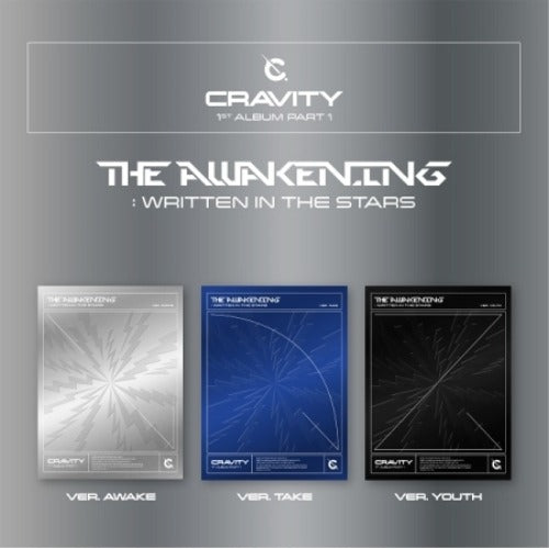 CRAVITY - THE AWAKENING : WRITTEN IN THE STARS - AWAKE / TAKE / YOUTH Random