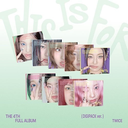 TWICE - [THIS IS FOR] (THE 4TH FULL ALBUM) (DIGIPACK VER.) - K-pop product