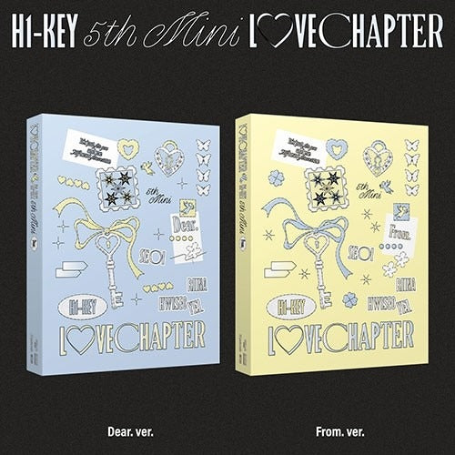 H1-KEY - LOVECHAPTER K-pop album