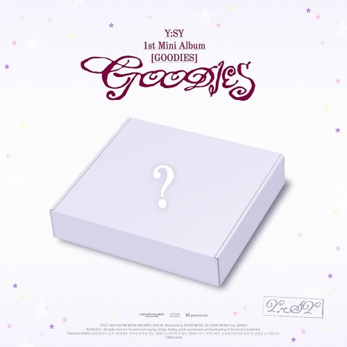 Y:SY 1ST MINI ALBUM GOODIES K-pop album