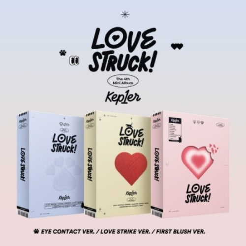 Kep1er - LOVESTRUCK! (4th Mini Album) K-pop albumuitvoering