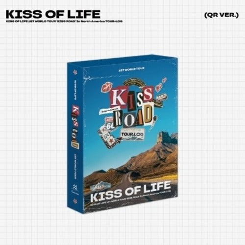 KISS OF LIFE - 1ST WORLD TOUR [KISS ROAD] IN NORTH AMERICA TOUR-LOG - K-pop product
