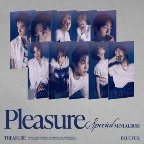 TREASURE - SPECIAL MINI ALBUM [PLEASURE] [BLUE VER.] - K-pop product