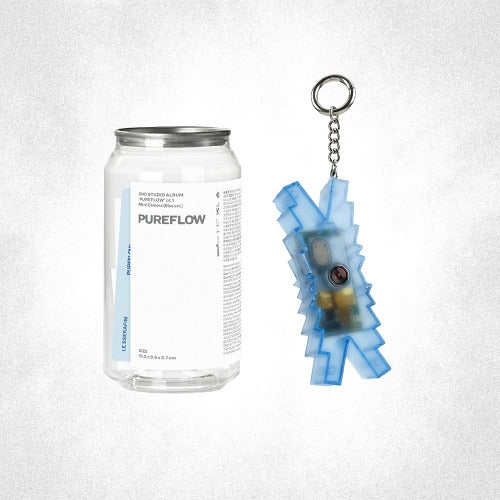 LE SSERAFIM - 2ND STUDIO ALBUM 'PUREFLOW' PT.1 (MINI CAMERA VER.) BLUE VER. - K-pop product