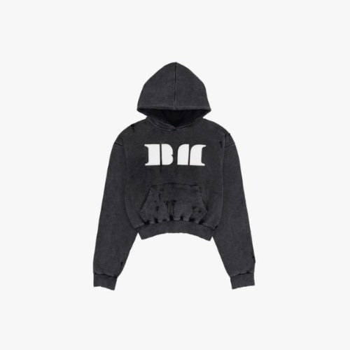BABYMONSTER HELLOMONSTERS Sweat Hoodie in Charcoal