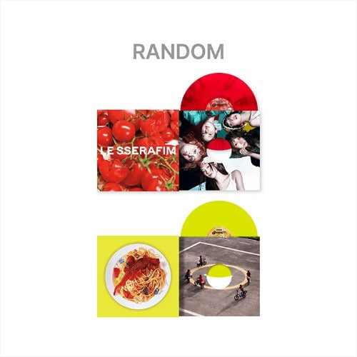 LE SSERAFIM - 1ST SINGLE ALBUM 'SPAGHETTI' (VINYL) RANDOM - K-pop product