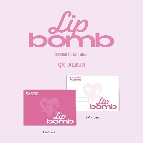 RESCENE - THE 3RD MINI ALBUM [LIP BOMB] (QR) (PHOTOCARD VER.) - K-pop product