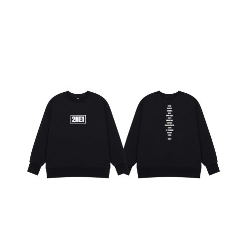 2NE1 WELCOME BACK ENCORE Embossed Sweatshirt