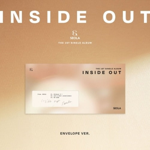 SEOLA - [INSIDE OUT] (ENVELOPE VER.) (1ST SINGLE ALBUM) - K-pop product