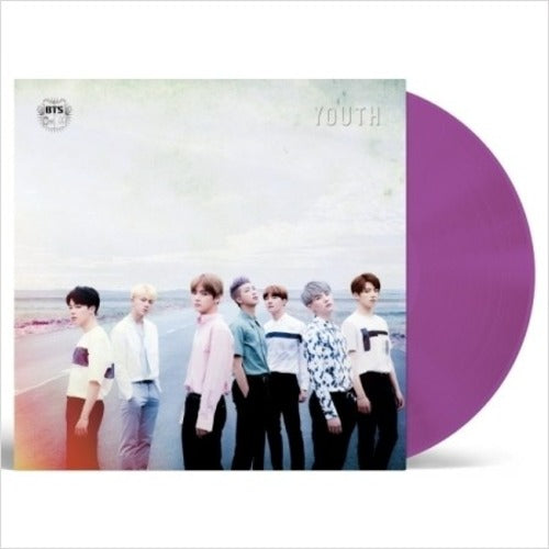 BTS - YOUTH [2LP CLEAR PURPLE COLOR LIMITED EDITION VINYL] MADE IN JAPAN - K-pop product