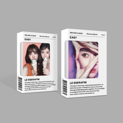 LE SSERAFIM - [EASY] (3RD MINI ALBUM) (WEVERSE ALBUMS VER.) - K-pop product