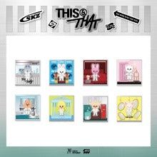 STRAY KIDS - THIS & THAT - SKZOO SPINNING MAGNET