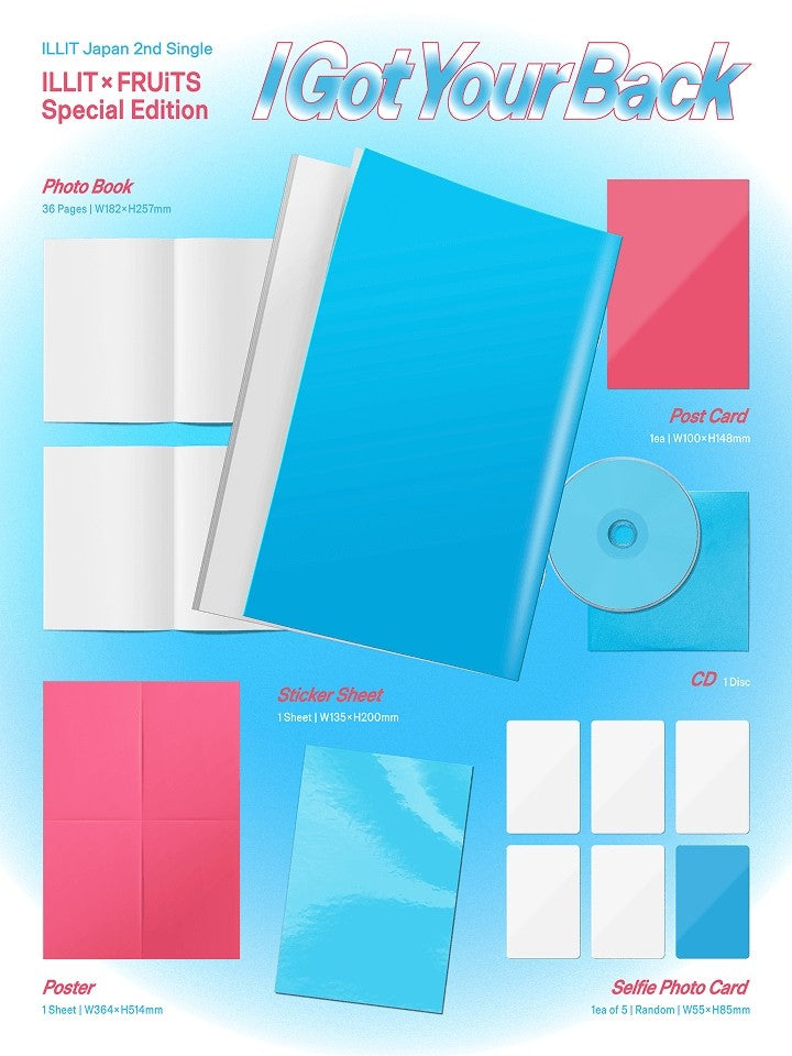 Illit - I Got Your Back - Illit x Fruits - Special Edition - Weverse Benefit