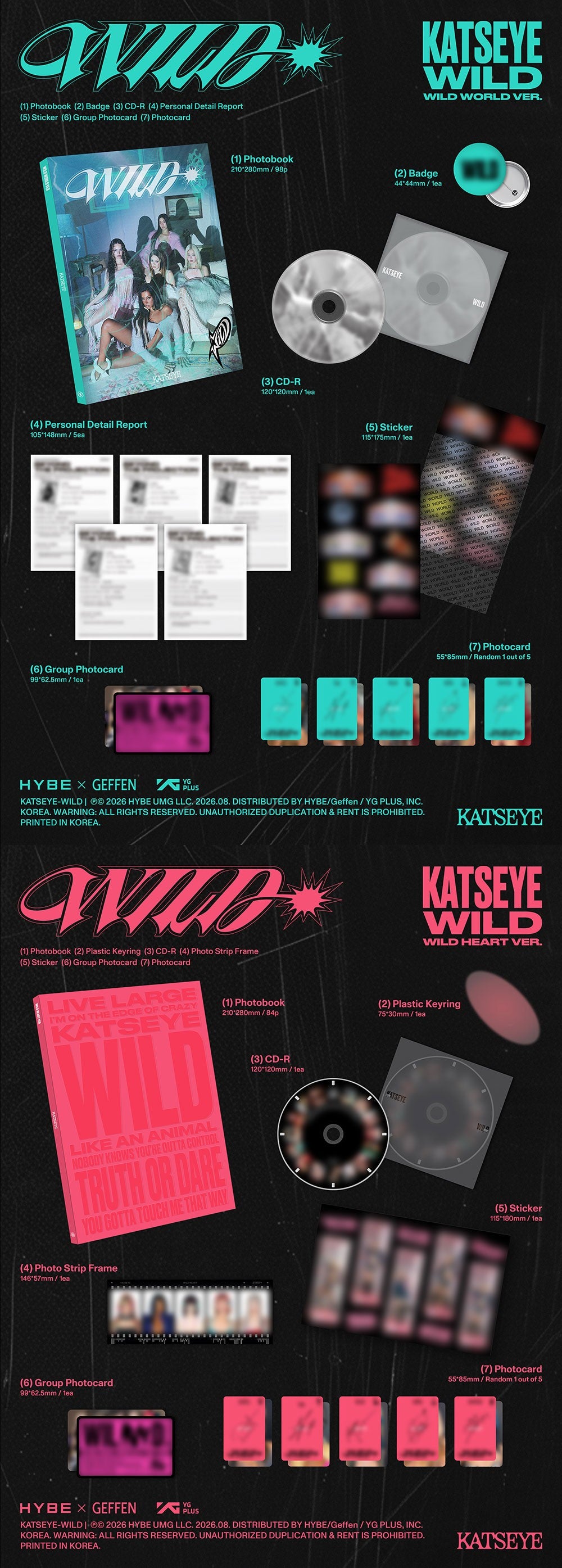 KATSEYE WILD K-pop album - afbeelding 2