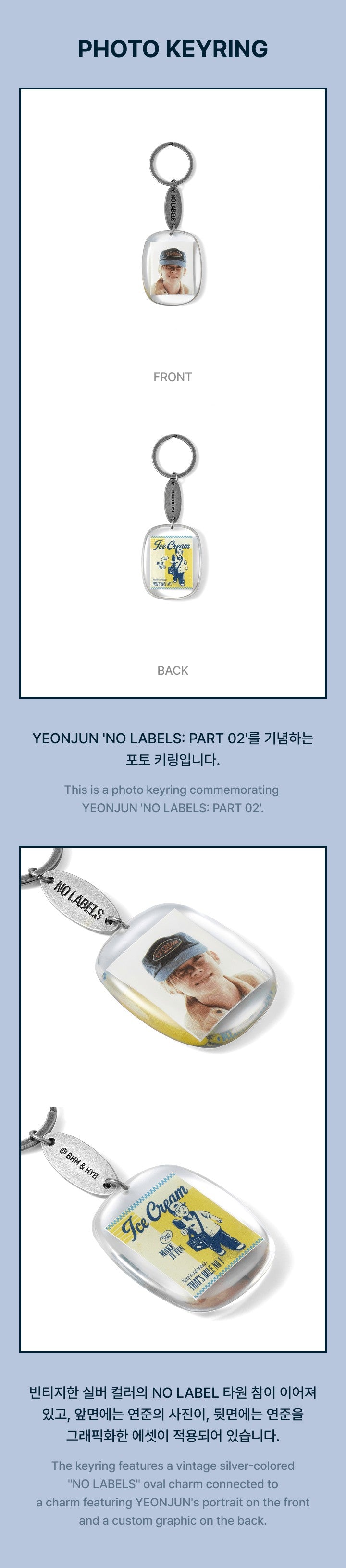 Ship From 15th/SEP - NO LABES PART 02 - PHOTO KEYRING