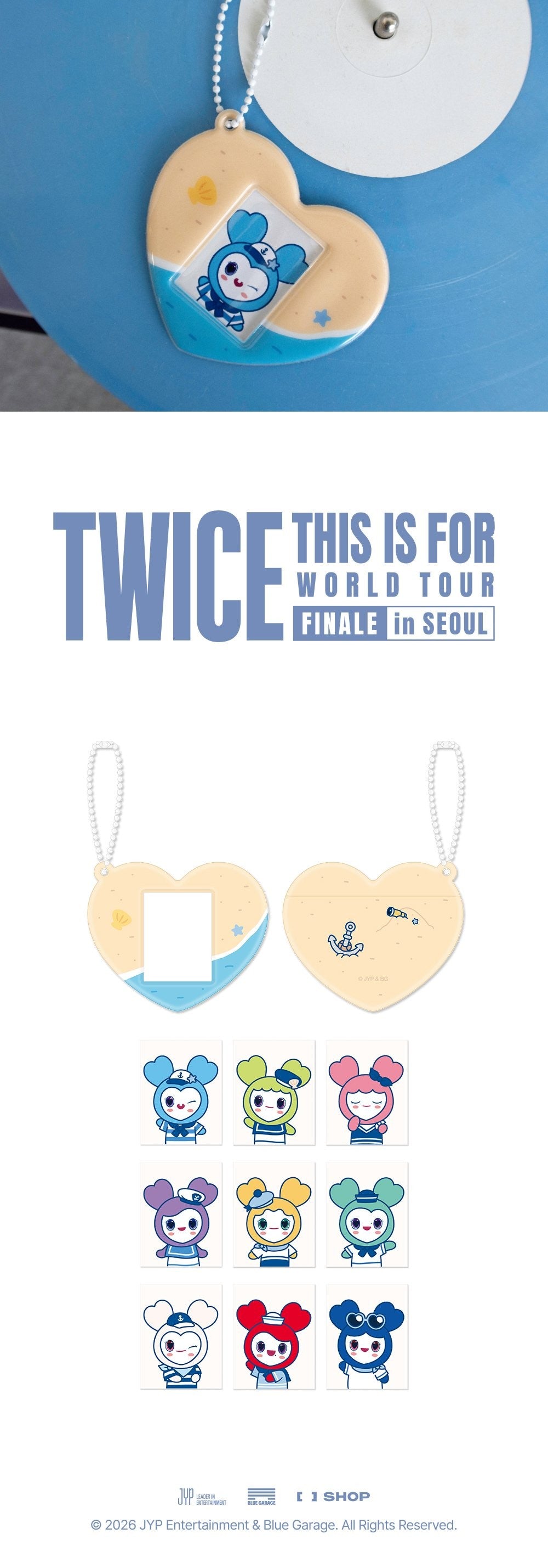 TWICE - 2026 THIS IS FOR - LOVELY ID PHOTO HOLDER SET