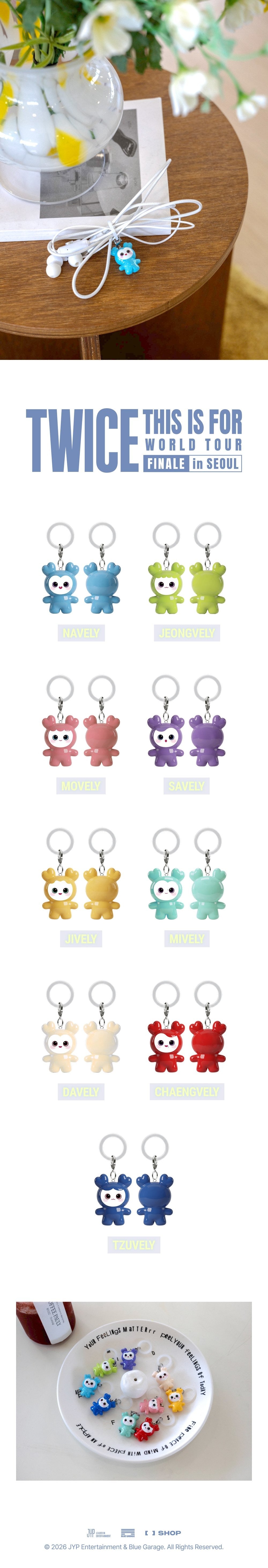 TWICE - 2026 THIS IS FOR - LOVELY SECRET MINI CHARM