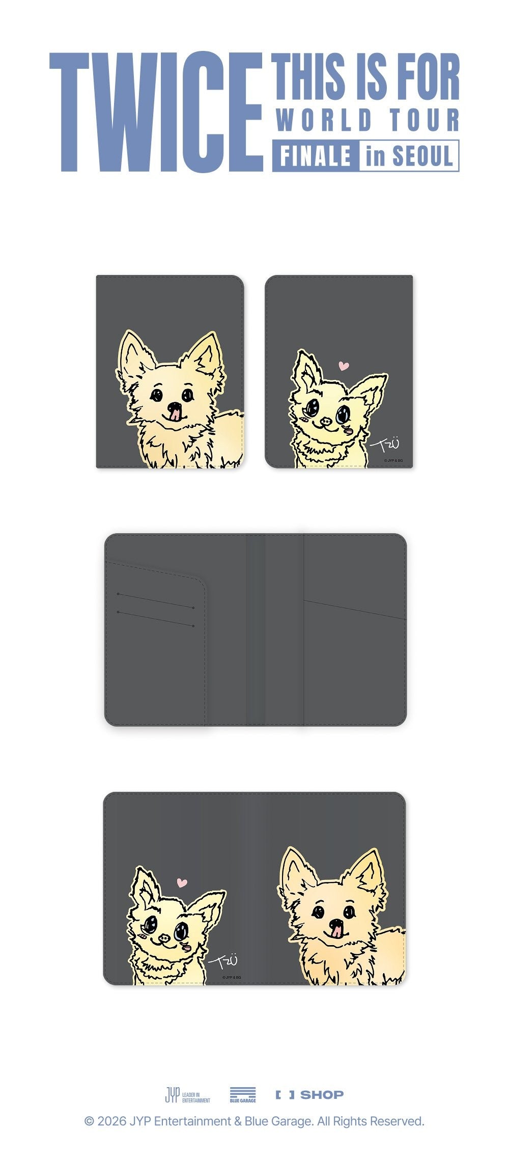 TWICE - 2026 THIS IS FOR - TZUYU PASSPORT CASE