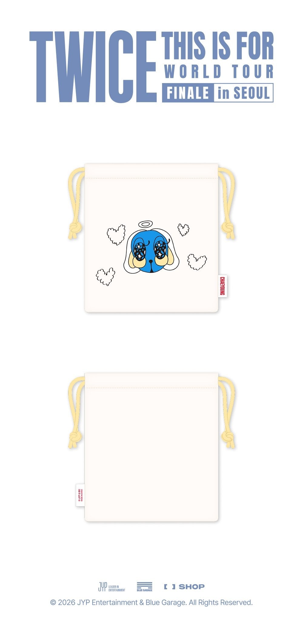 TWICE - 2026 THIS IS FOR - CHAEYOUNG STRING POUCH