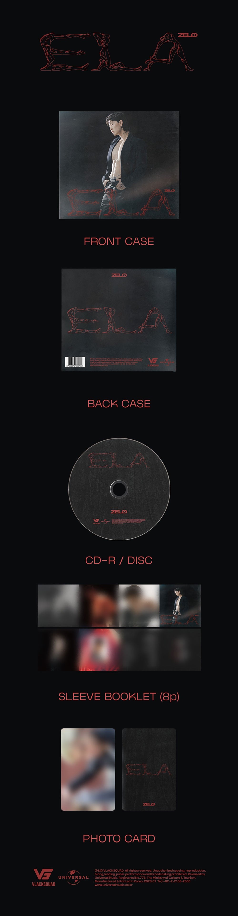 ZELO - ELA (Photobook)