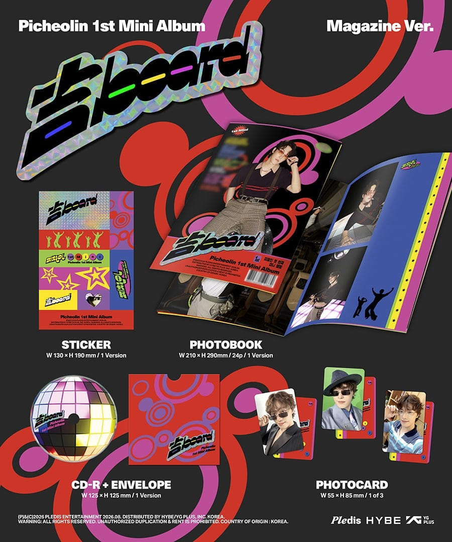 PICHEOLIN - 1ST MINI ALBUM '吉BOARD(GILBOARD)' (MAGAZINE VER.)