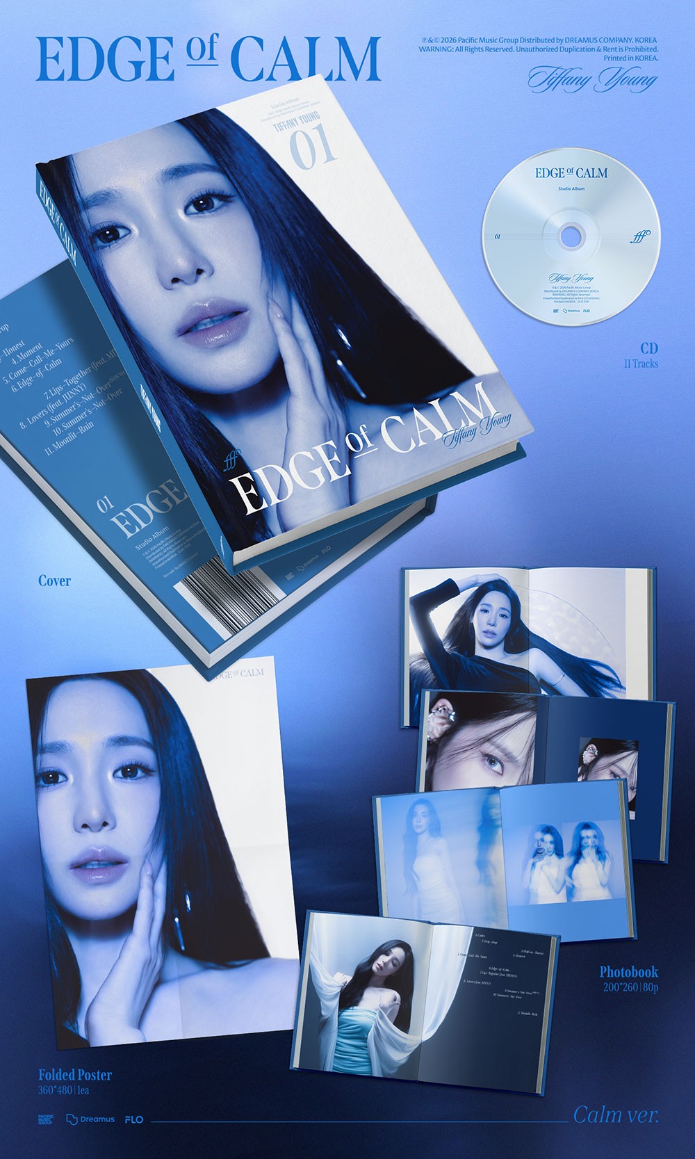 TIFFANY YOUNG - 1ST ALBUM EDGE OF CALM (CALM VER.)