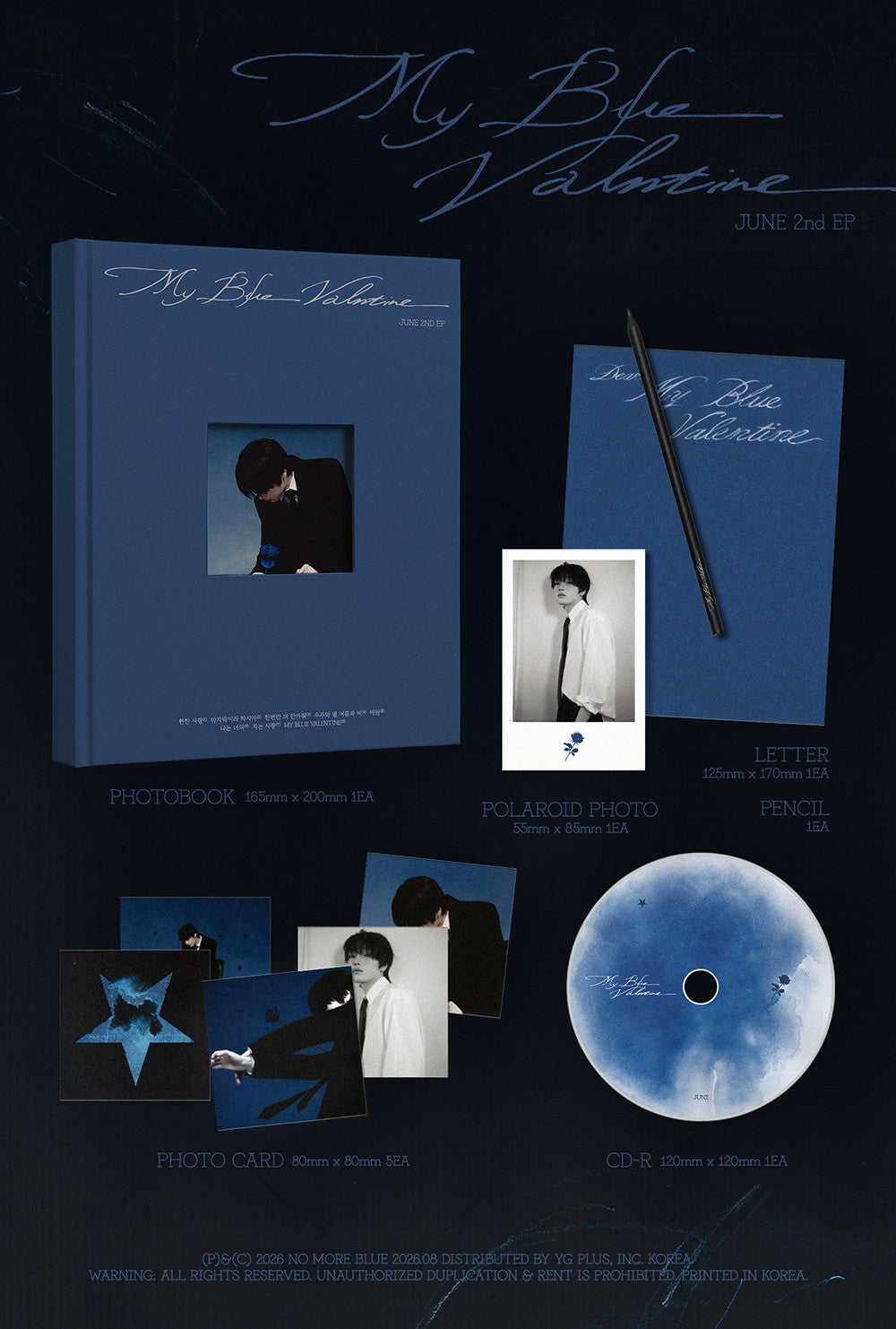 JUNE - MY BLUE VALENTINE (Photobook)