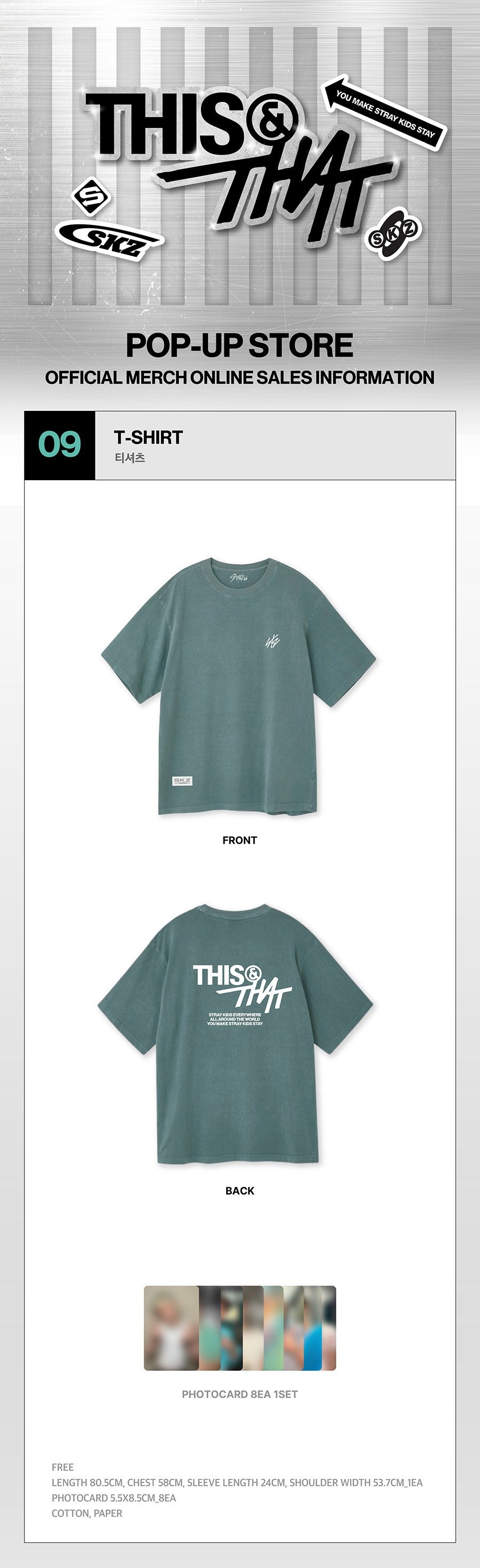 STRAY KIDS - THIS & THAT - T-SHIRT