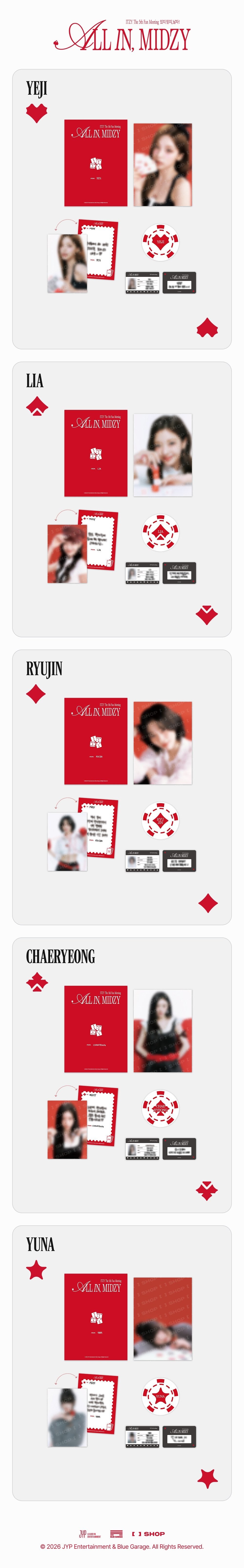 ITZY - ALL IN, MIDZY - PHOTO SET