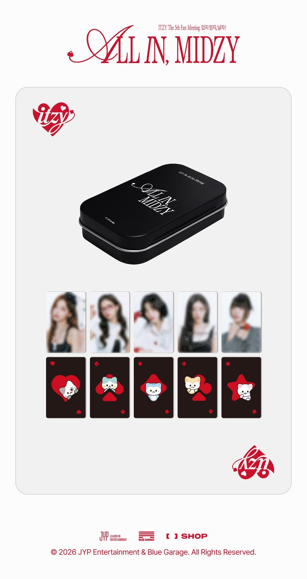 ITZY - ALL IN, MIDZY - TINCASE SET