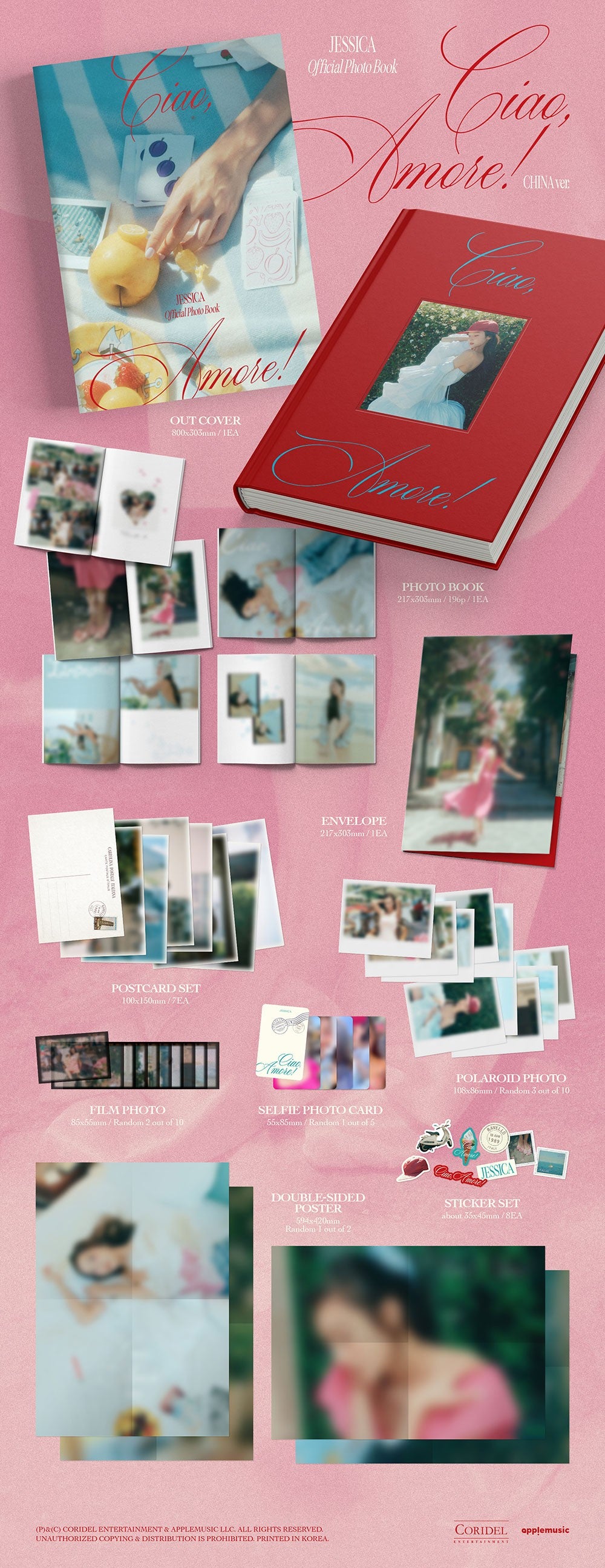 JESSICA - OFFICIAL PHOTO BOOK (CHINA VER.)